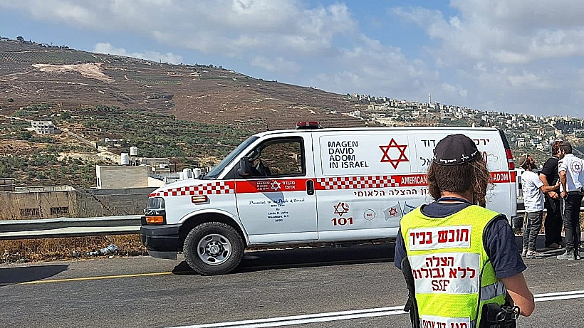 זירת הפיגוע בחוות גלעד