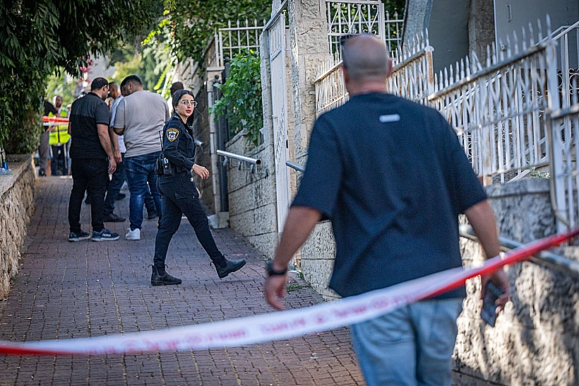 זירת הרצח בירושלים