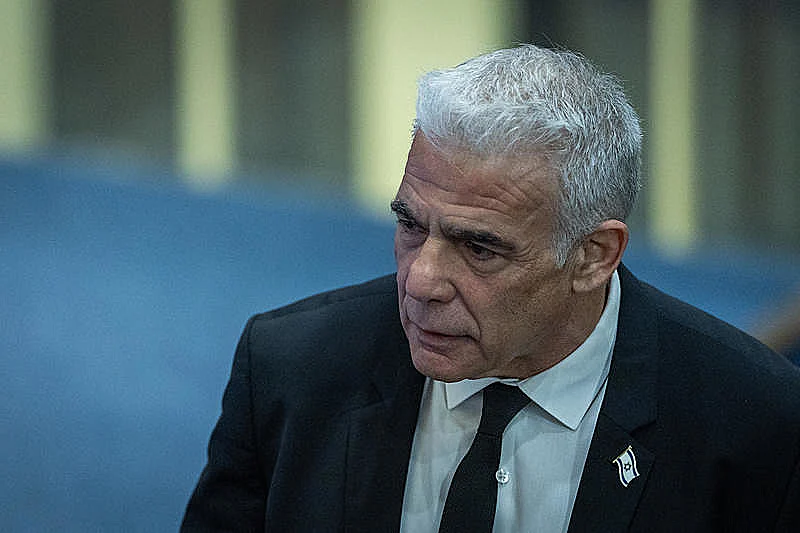 ראש האופוזיציה יאיר לפיד