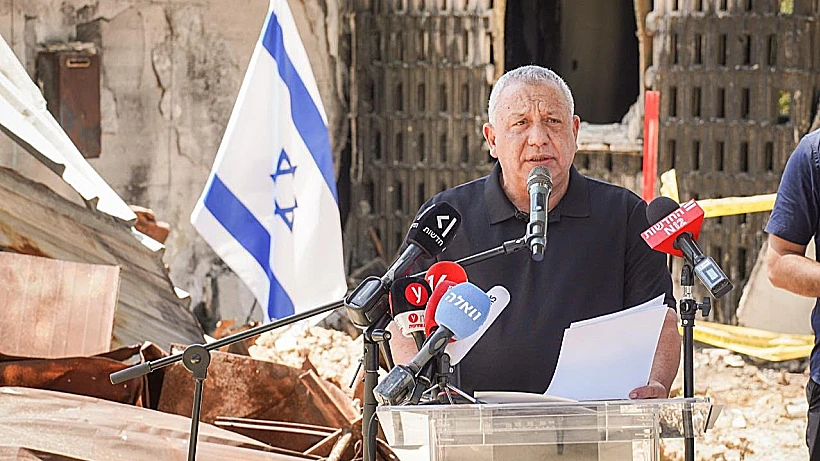 יו"ר ישר הרמטכ"ל לשעבר גדי איזנקוט בניר עוז