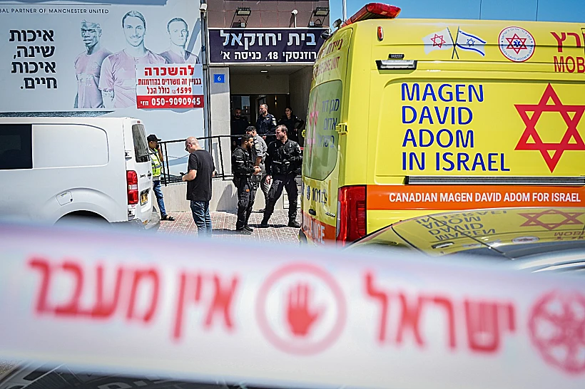 זירת הרצח של עו"ד ארבל פלדמן בראשון לציון