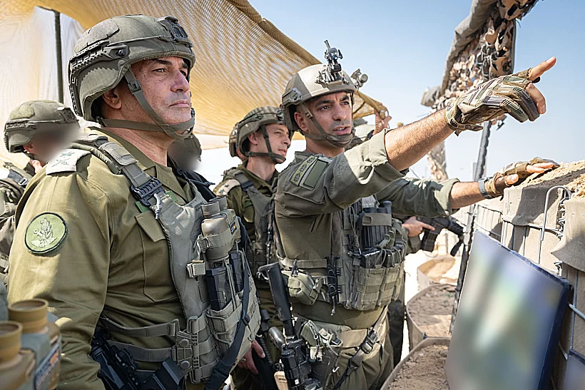 הרמטכ"ל אייל זמיר ברצועת עזה