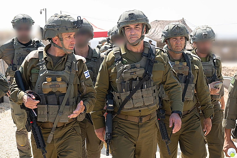 הרמטכ"ל אייל זמיר ברצועת עזה