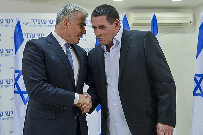 לפיד וסגלוביץ (ארכיון)