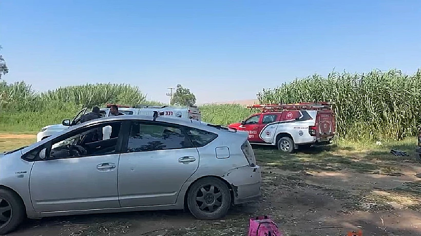 סריקות אחר הילד שנעלם בנהר הירדן