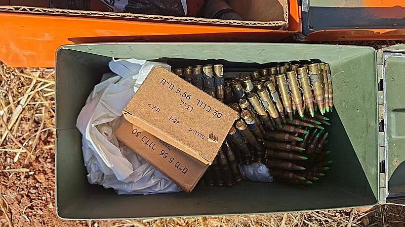 אמצעי הלחימה שאותרו בבנימין