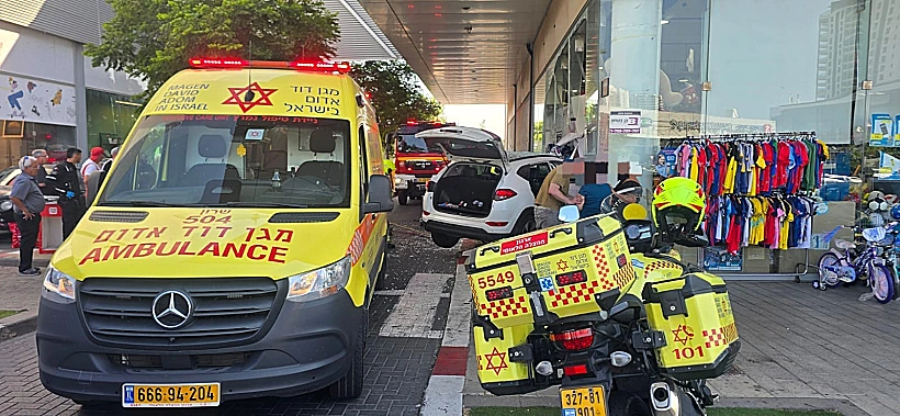 זירת התאונה בחדרה