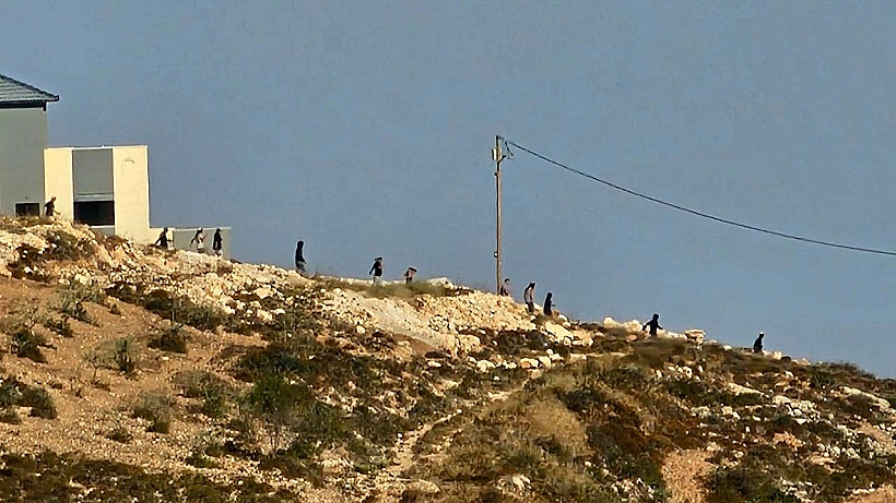 מתנחלים באזור הכפר קוסרה