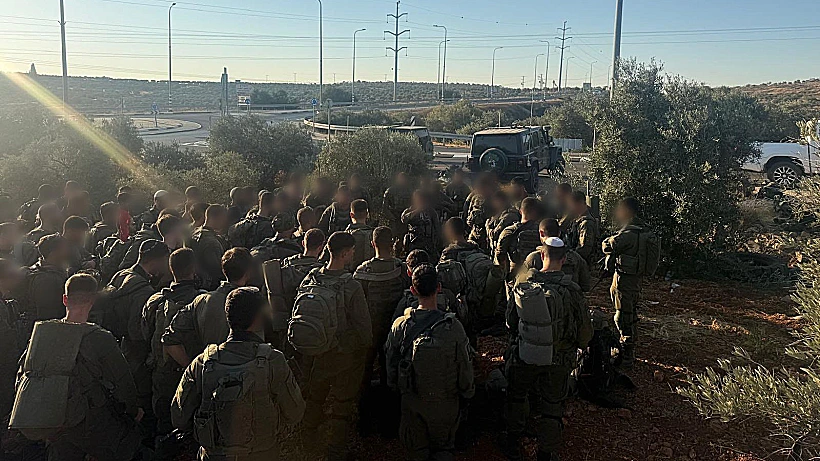 כוחות צה"ל פועלים לפינוי המאחזים בשטח B
