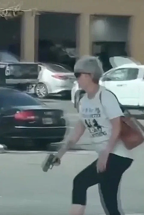 הסבתא שלפה אקדח מול הגנב