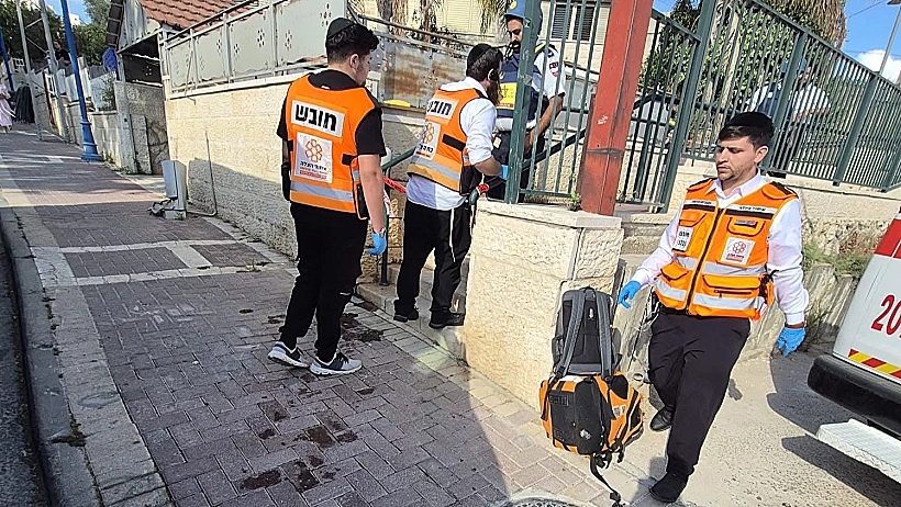 זירת הדקירה בבית שמש