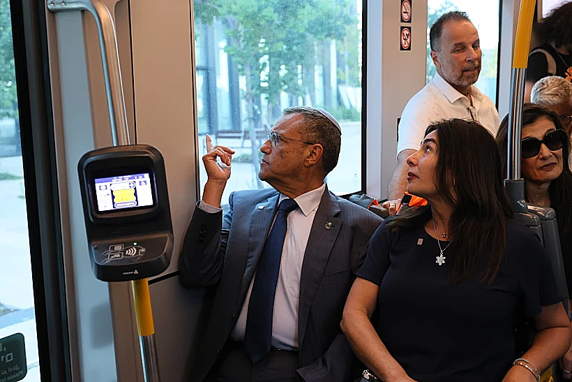 ראש עיריית ירושלים משה ליאון, ושרת התחבורה, מירי רגב