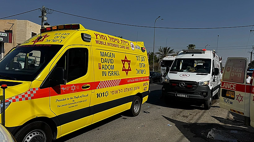 זירת הפיגוע בבקעת הירדן