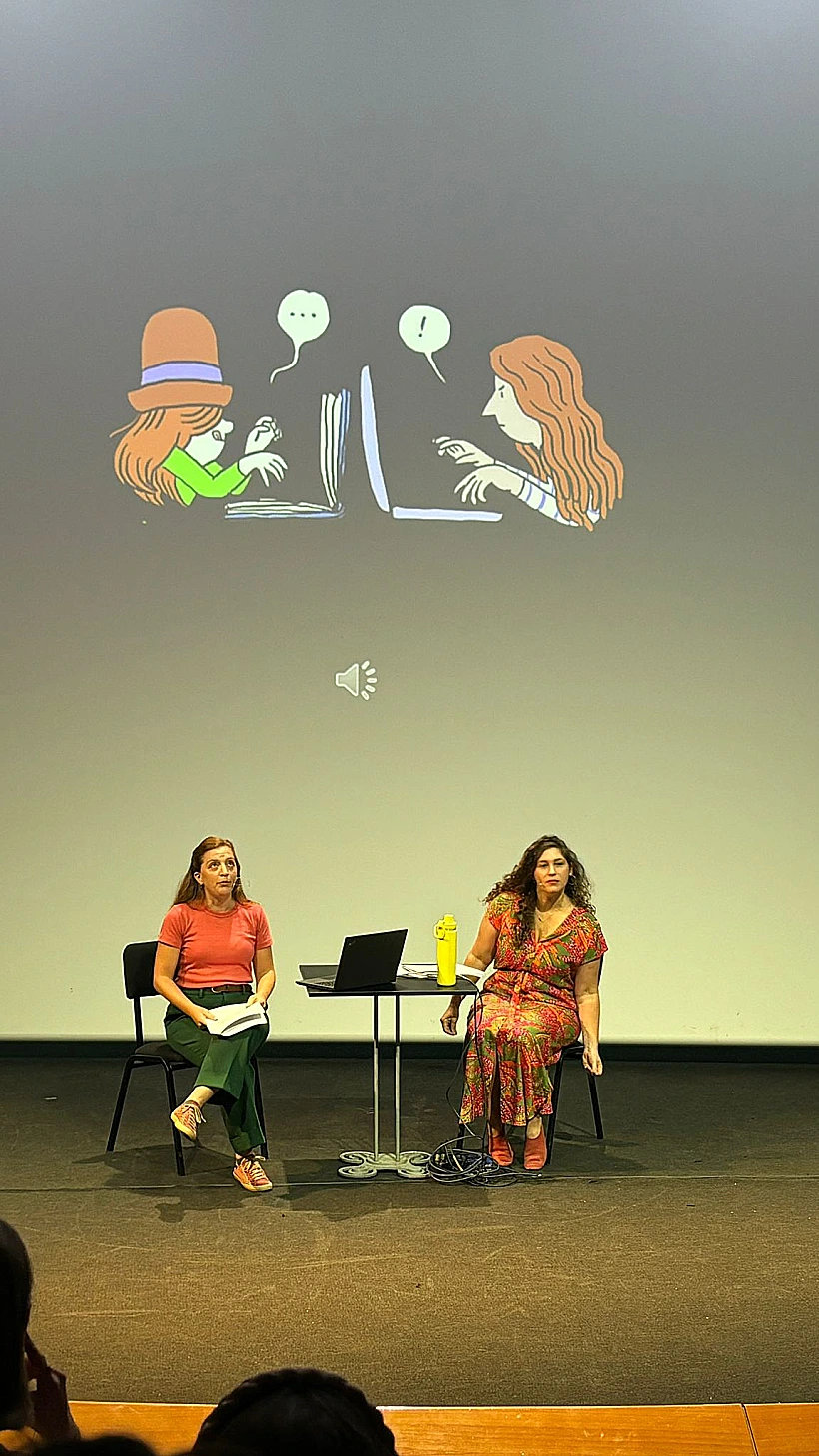 סתיו פלטי נגב ותמר הוכשטטר, יוצרות "הסכתוס"