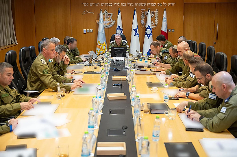 הרמטכ"ל אייל זמיר בהערכת מצב
