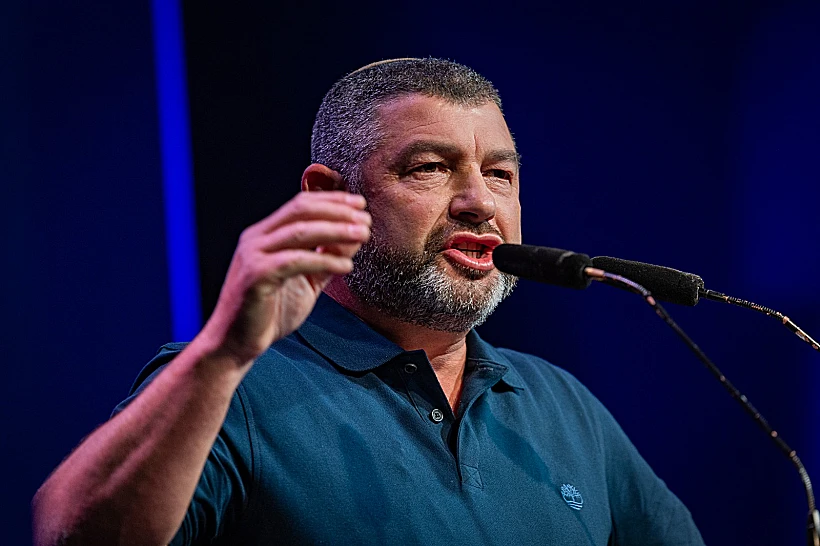 עופר וינטר בהשקת מפלגת "עמך ישראל"