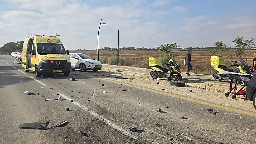 תאונת הדרכים סמוך למושב פדויים בנגב