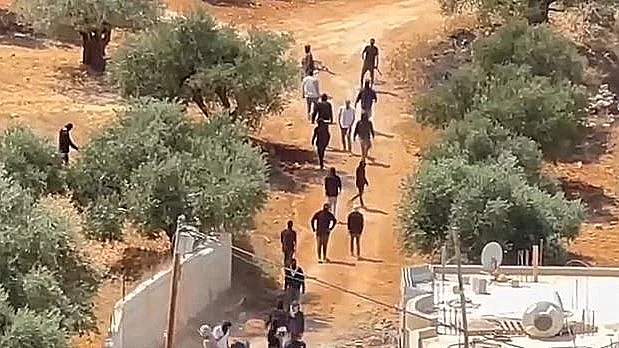 עימותים בין מתנחלים לפלסטינים בקוסרה שבאזור שכם