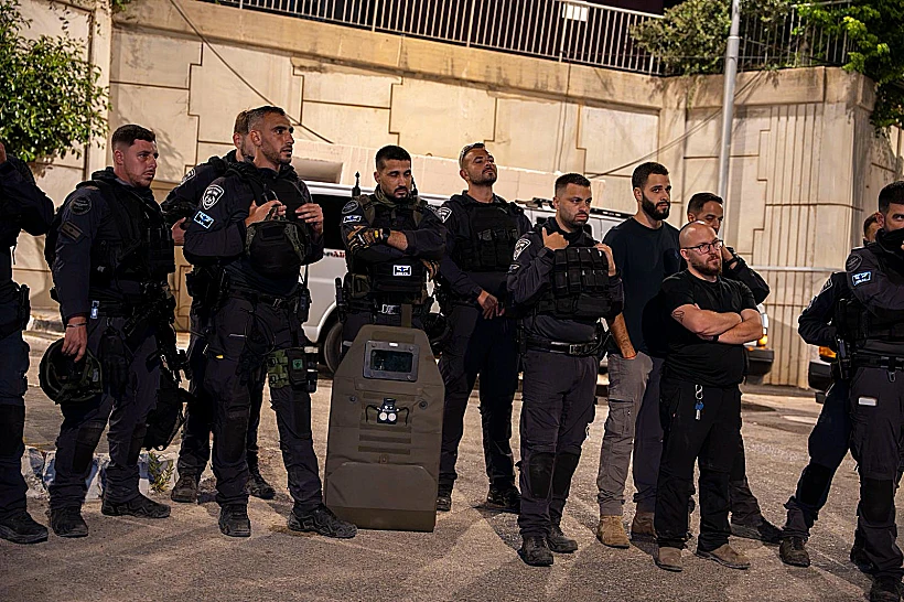כוחות משטרה ומג"ב בנצרת