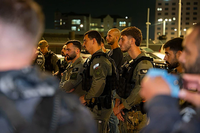 כוחות משטרה ומג"ב בנצרת