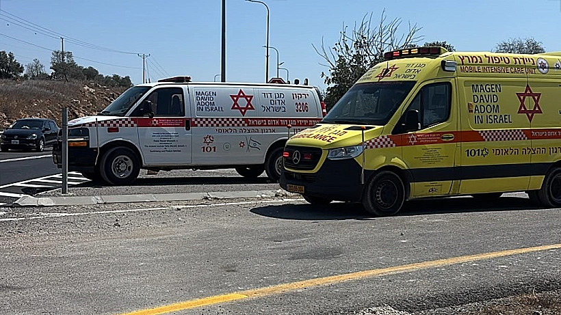 זירת הפיגוע בשומרון