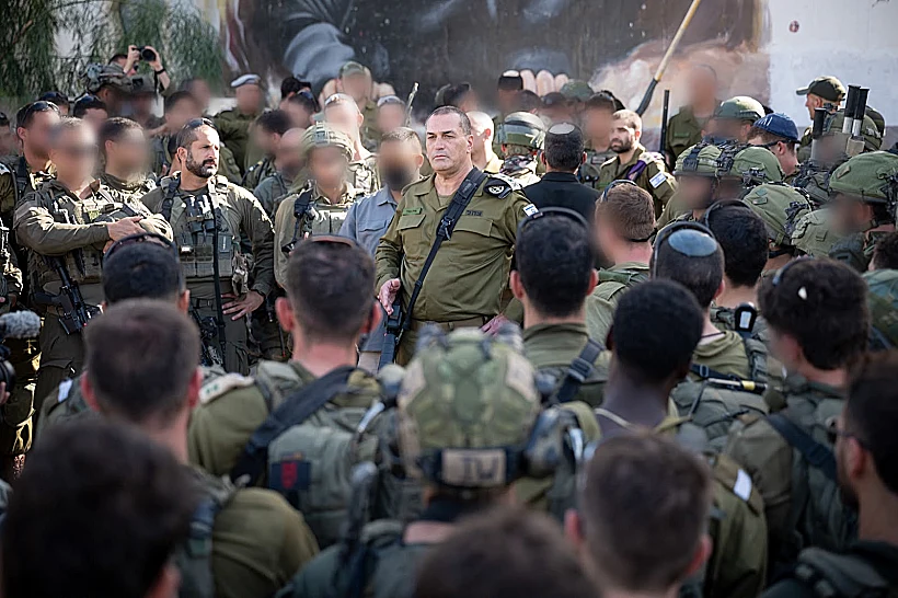 הרמטכ"ל אייל זמיר בבוחן הפתע המטכ"לי "עלות השחר 2.0"
