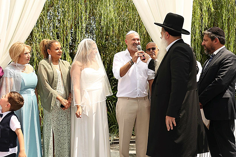 רונן קוחלי ואשתו