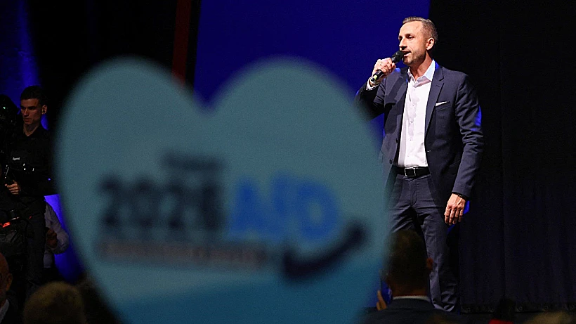 אולריך זיגמונד, מנהיג מפלגת AfD בסקסוניה-אנהלט