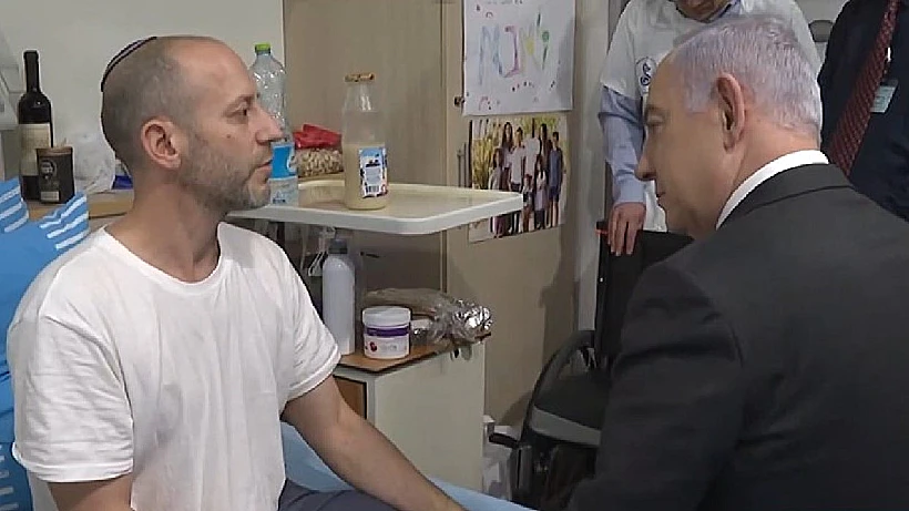 רה"מ נתניהו עם אלישע מדן