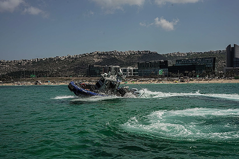 מבצע החיפושים אחר הצעיר שנעדר בחוף הסטודנטים בחיפה