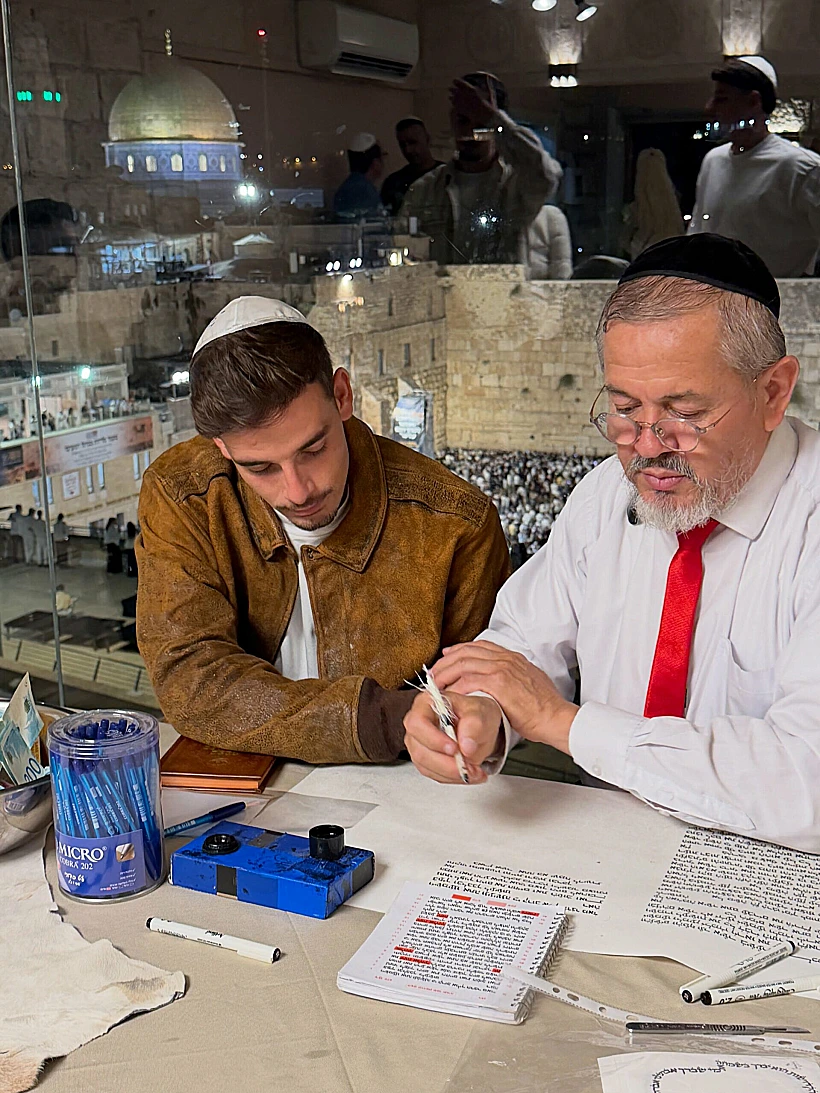דורון לייטנר בכותל