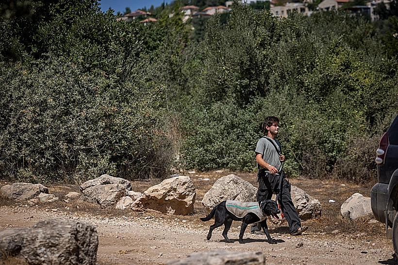 חיפושים באזור אבו גוש אחר הנעדרת ממזרח ירושלים