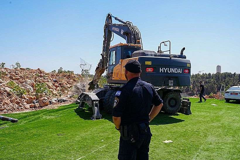 מעצר בעל המגרש "יהב קאר