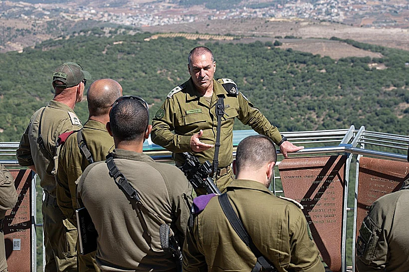 הרמטכ"ל בביקור באוגדה 91