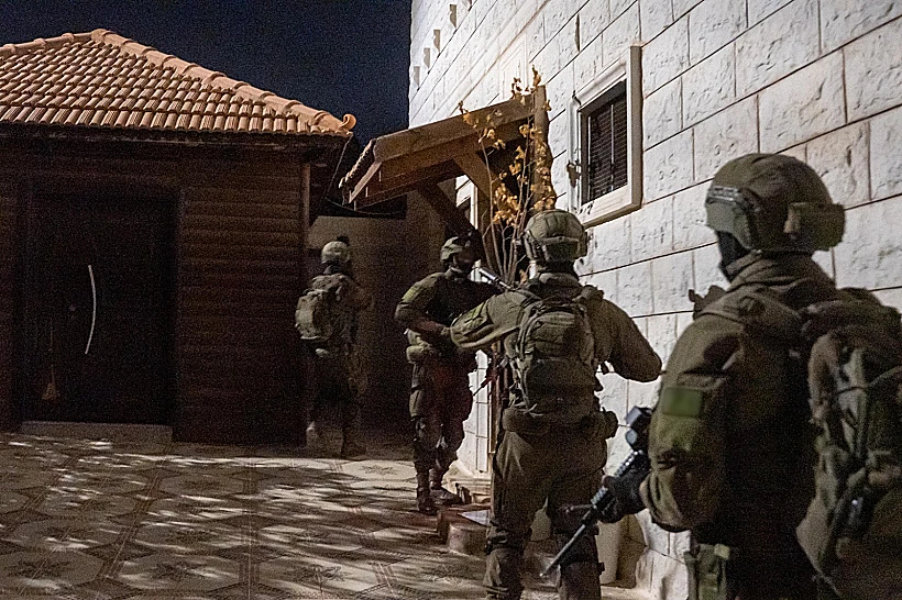 פעילות כוחות חטיבת הנח"ל ביהודה ושומרון, צה"ל