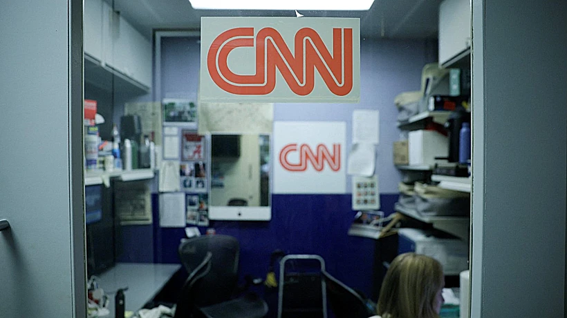 תא העיתונאים של CNN בבית הלבן