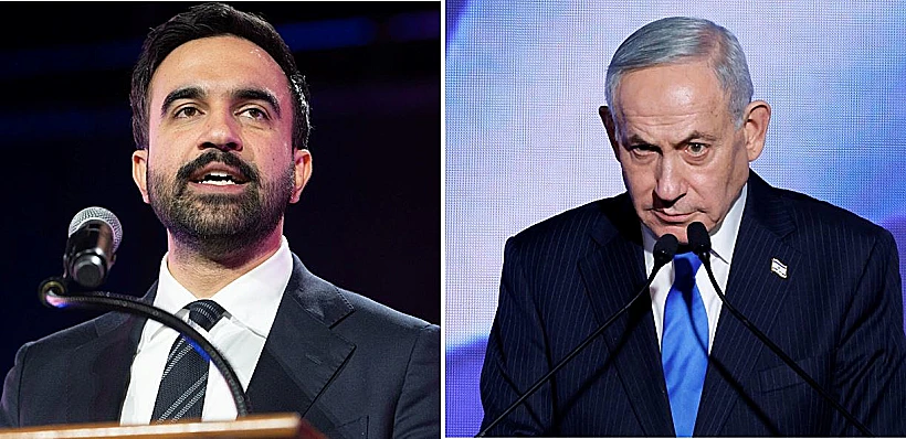 רה"מ נתניהו וראש עיריית ניו יורק ממדאני
