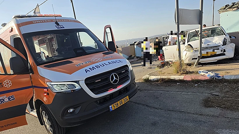 זירת הפיגוע במחסום מכבים