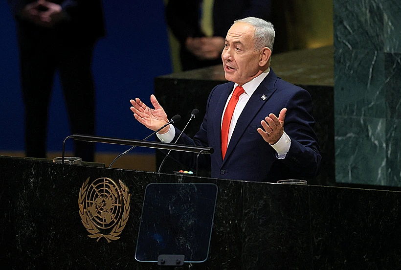 ראש הממשלה בנימין נתניהו בעצרת האו"ם בניו יורק
