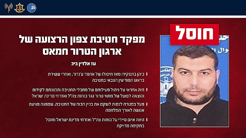 עז אלדין ביכ, מח"ט צפון הרצועה בחמאס שחוסל