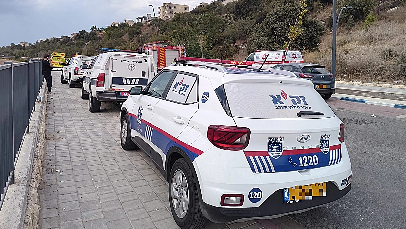 זירת התרסקות המטוס הקל בוואדי עארה