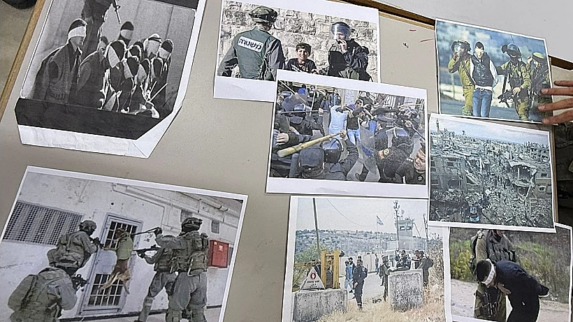 תמונות שאותרו בבית הספר באלעיזריה