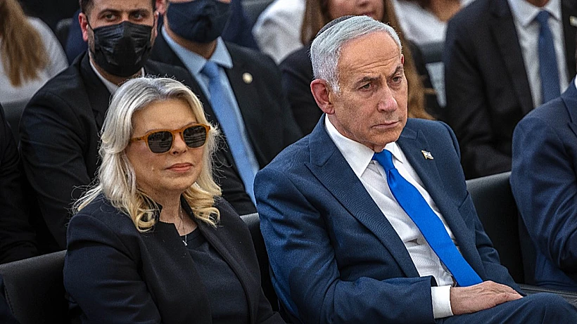 רה"מ בנימין נתניהו ורעייתו שרה