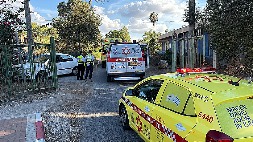זירת התאונה בעמק יזרעאל