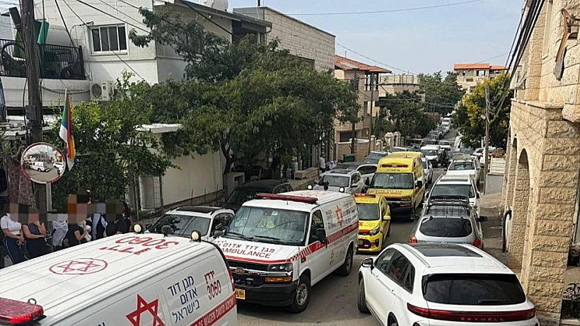 זירת השריפה ביישוב מסעדה