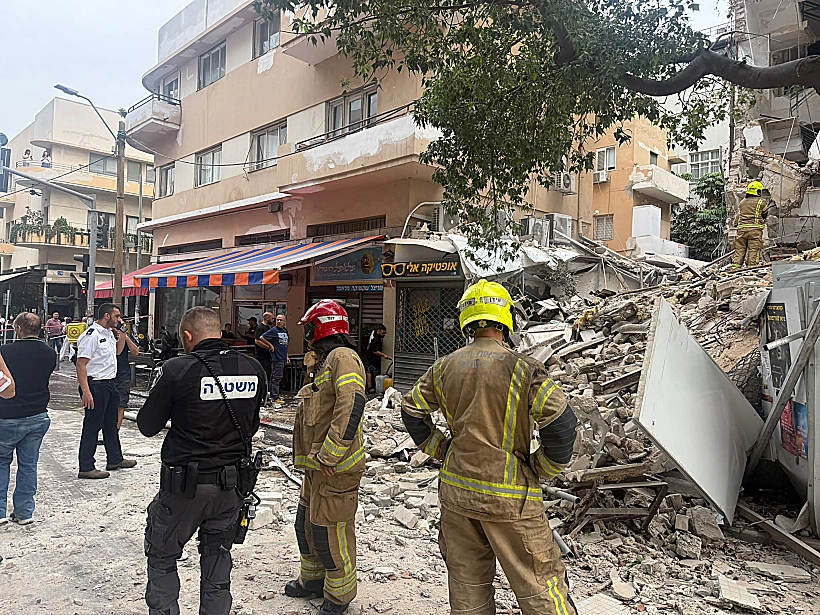 קריסת הבניין בנחלת בנימין בתל אביב