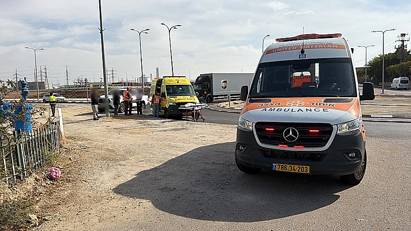 זירת הפיצוץ במפעל אינטל בקריית גת