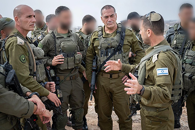 הרמטכ"ל אייל זמיר ואלוף פיקוד המרכז אבי בלוט