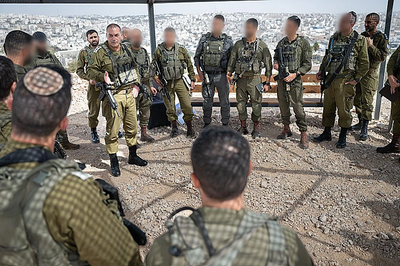 הרמטכ"ל אייל זמיר ואלוף פיקוד המרכז אבי בלוט