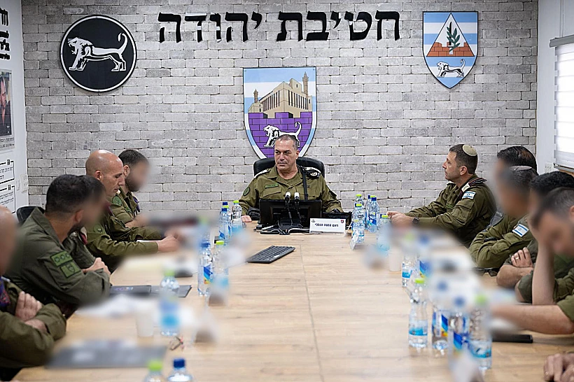 הרמטכ"ל אייל זמיר ואלוף פיקוד המרכז אבי בלוט